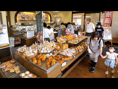 Видео: Популярная пекарня с потоком постоянных клиентов! Ремесленники, создающие очаровательный хлеб.