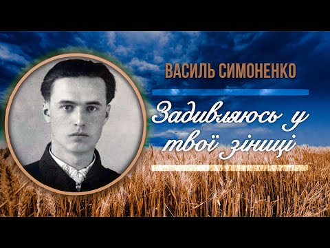 Видео: Василь Симоненко «Задивляюсь у твої зіниці» / Вірш / Слухати онлайн