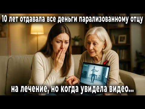 Видео: Катя 10 лет содержала парализованного отца. Когда соседка показала видео, она онемела
