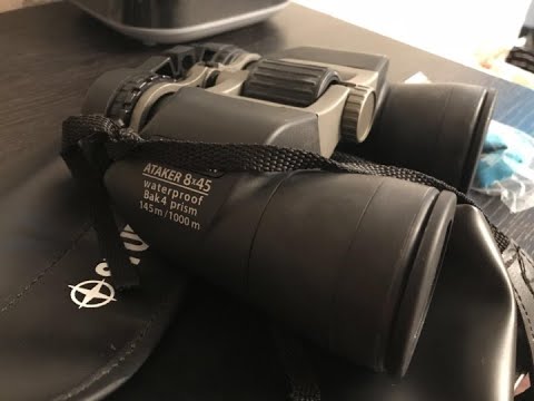 Видео: Sturman ataker 8x45 и Nikon action 8x40 EX WP,сравниваем бинокли.