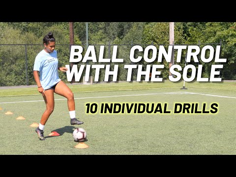 Видео: 10 упражнений для улучшения контроля мяча