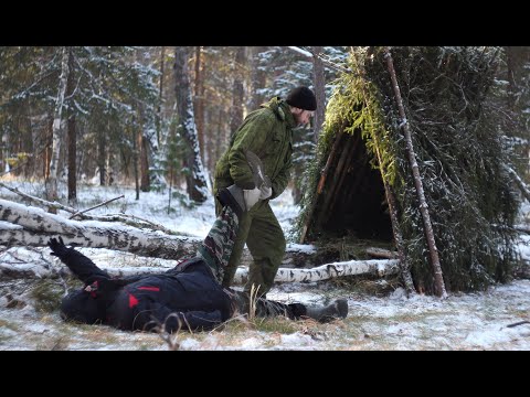 Видео: Суровое Выживание! Таёжный триллер без снаряжения и костра. Игорь Лесник