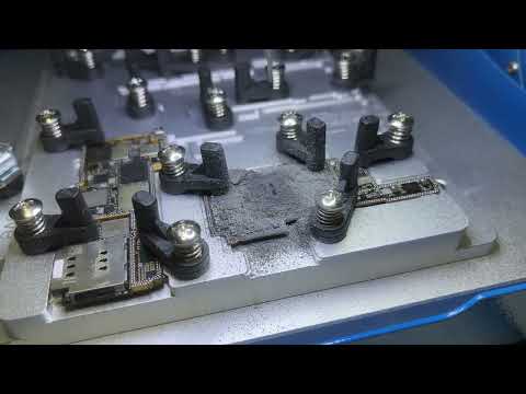 Видео: iPhone 13 Pro спил процессора | Плата под свап