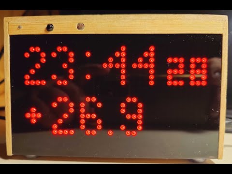 Видео: Часы-термометр (часть 1)