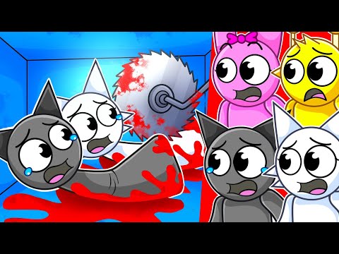 Видео: Отряд Sprunki реагирует на SHREDDING GRAY и WENDA!