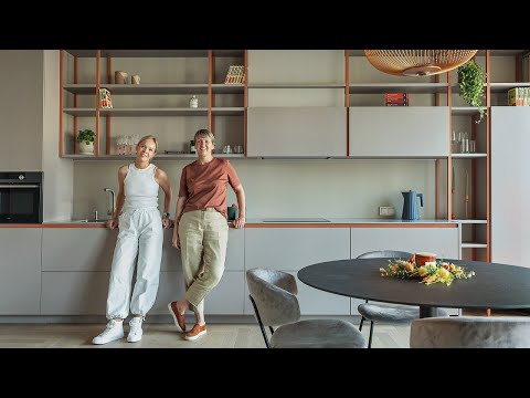 Видео: Дизайн интерьера однокомнатной квартиры для девушки 50 м. Интерьер в современном стиле. Рум тур