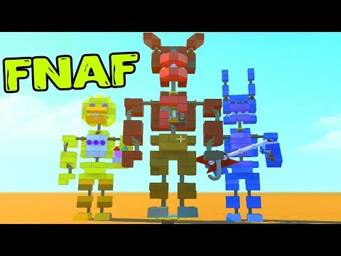 Видео: МЕХАНИЧЕСКИЕ АНИМАТРОНИКИ В СКРАП МЕХАНИК FNAF ► Scrap Mechanic
