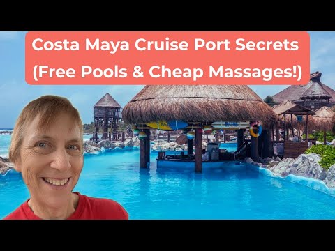 Видео: Круизный тур по порту Коста-Майя 2025 | БЕСПЛАТНЫЕ развлечения прямо на пирсе!