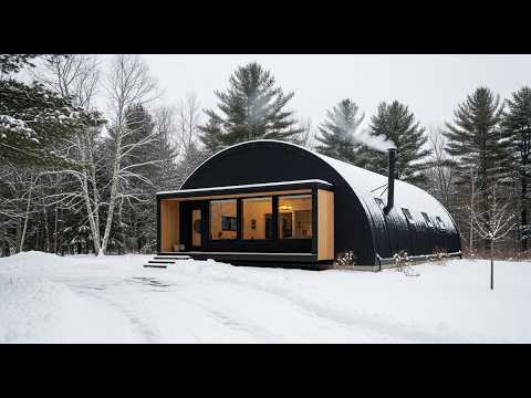 Видео: Почему люди отказываются от ипотеки ради домов в стиле Quonset Hut
