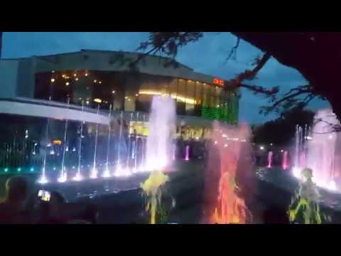 Видео: Открытие танцующего фонтана на ул.Советской в г.Бресте (26.07.2019)