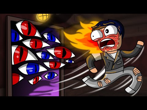 Видео: Страшная история в игре Дорс, 3 серия (роблокс анимация)