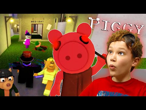Видео: Piggy с КАТЕЙ И ПАПОЙ