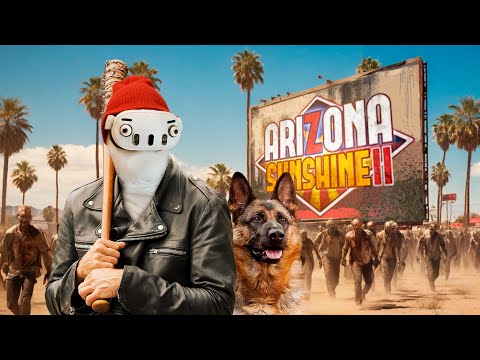 Видео: Arizona Sunshine 2  - Зомбический VR обзор 🧟‍♂️