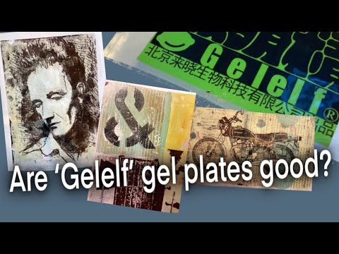 Видео: Обзор гелевой печатной пластины «GELELF»!