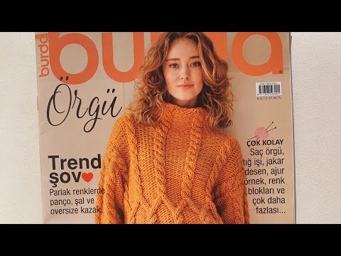 Видео: Бурда вязание/осенние модели 2022/oбзор журнала #вязание #журналы