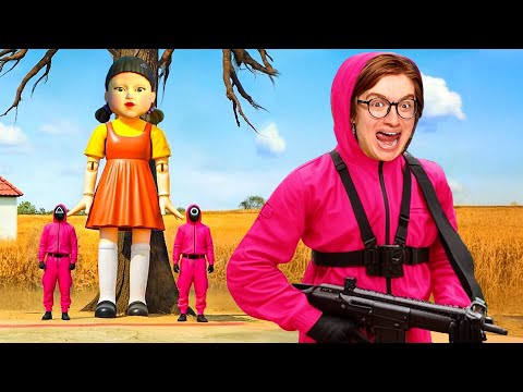 Видео: ЭКСТРЕМАЛЬНЫЕ КАМУФЛЯЖНЫЕ ПРЯТКИ ОТ ИГРЫ В КАЛЬМАРА 2