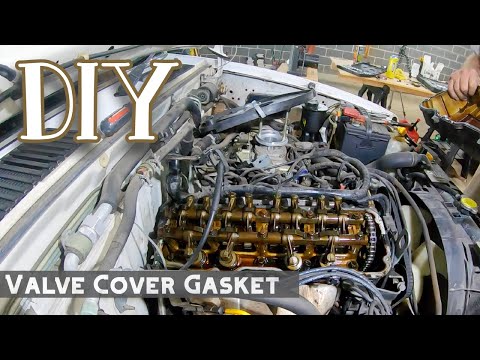 Видео: Замена прокладки клапанной крышки Nissan Hardbody D21