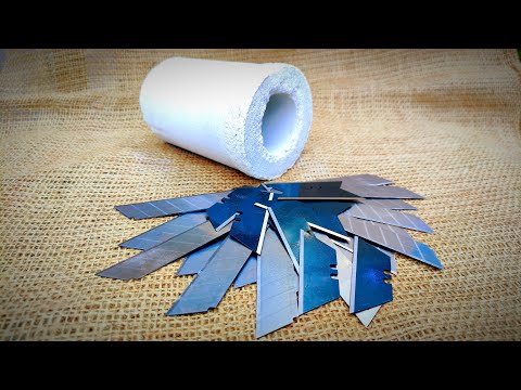 Видео: ВУЦ-сталь из КОНСТРУКЦИОННЫХ лезвий. Изготовление ножа-БАГИНЕТ