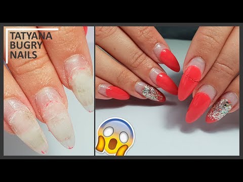Видео: Спасала Ногти СУПЕР Клеем 😱 Почему НЕЛЬЗЯ перенашивать Покрытие! Коррекция Ногтей спустя 2 МЕСЯЦА