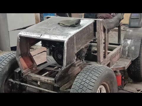 Видео: КАПОТ ДЛЯ МИНИ ТРАКТОРА