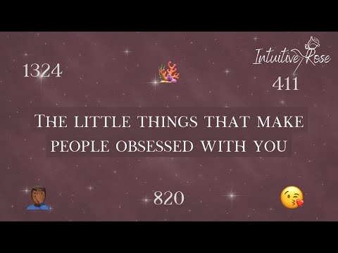 Видео: ЧТО ЗАСТАВЛЯЕТ ЛЮДЕЙ ТАЙНО БЫТЬ ОДЕРЖИМЫМИ ТОБОЙ🤦🏾‍♂️🪸😘🌹✨