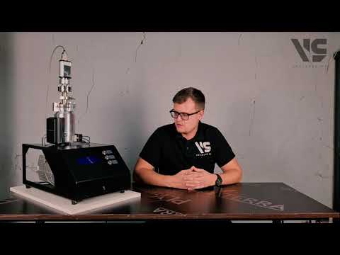 Видео: Турбомолекулярный откачной пост TurboVS 90, пр-во ООО "ВЛС-Инжиниринг"