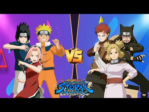 Видео: 【Команда Наруто против команды Гаары. Командная битва из трёх человек】 NARUTO X BORUTO Ultimate N...
