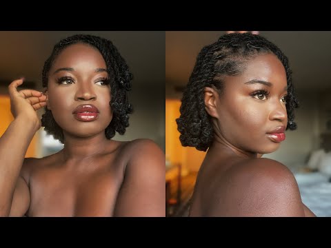 Видео: КАК ЗАВЯЗАТЬ ВАШИ ЛОКОСЫ В БОБ, СКРУЧИВ ИЗ ДВУХ ПРЯДЕЙ | СРЕДНЯЯ ДЛИНА ЛОКОСОВ | #KUWC