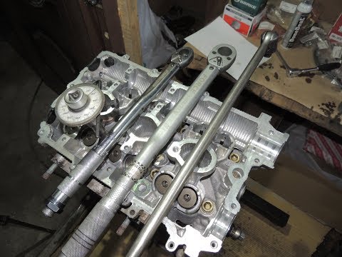 Видео: Subaru Tribeca B9 EZ30D (Ремонт ДВС) Сборка ГБЦ ч.2