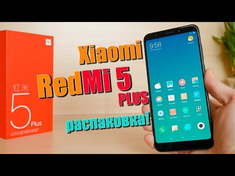 Видео: Распаковка Xiaomi Redmi 5 Plus - сравнение с Redmi 5 и первый взгляд!