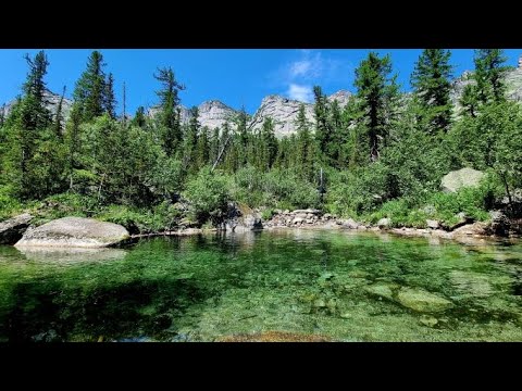 Видео: Ергаки, Малахитовая Ванна