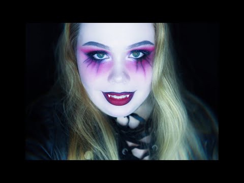 Видео: ASMR 🦇VAMPIRE SPIT PAINTING/АСМР🦇Вампирша облизывает тебя