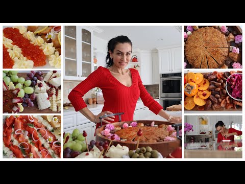 Видео: Что Готовлю Как Встречаю Гостей | Рыбная Доска | Закусочная Доска | Гата на Десерт | Эгине Heghineh