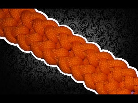 Видео: "На паракорде" Плетение "Протектор" (Paracord Protector Bracelet)
