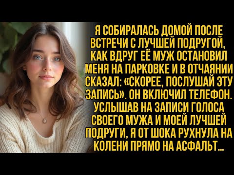 Видео: Мой муж и лучшая подруга делали вид, что ненавидят друг друга, но запись их разговора раскрыла всё…