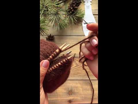 Видео: Мастер-класс повязка спицами из Plaza