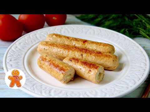 Видео: Быстрые Домашние Куриные Колбаски с Начинкой