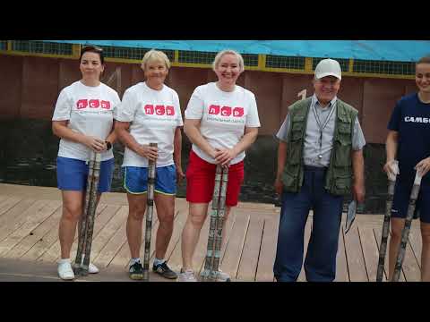 Видео: Городки. Мастера спорта: Завьялов Александр г. Москва