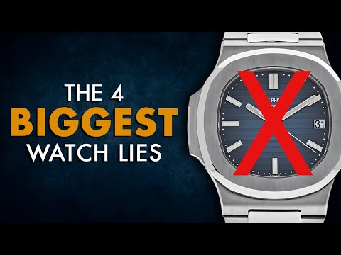 Видео: 4 величайших лжи часовой индустрии