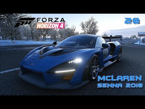 Видео: Forza Horizon 4 ► Обзор и тест драйв McLaren Senna 2018 г. ► #28