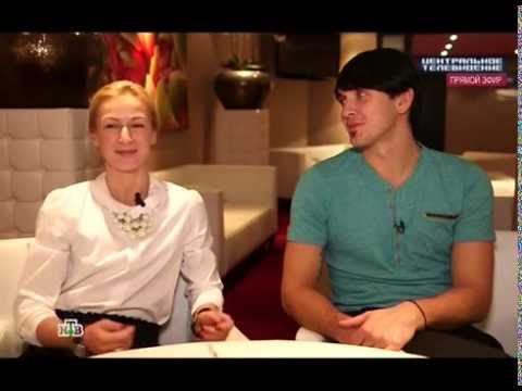 Видео: Татьяна Волосожар и Максим Траньков в программе "Центральное телевидение"