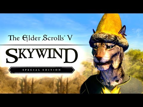 Видео: MORROWIND на движке SKYRIM SPECIAL EDITION ( SKYWIND )