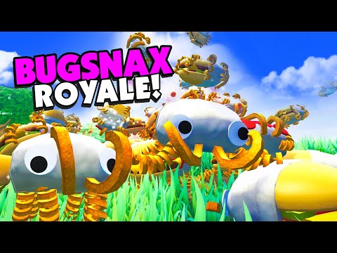 Видео: Сотни BUGSNAX сражаются друг с другом в BUGSNAX Royale — Bugsnax