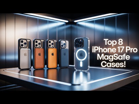 Видео: 8 лучших чехлов Magsafe для iPhone 17 Pro!