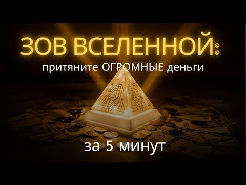 Видео: Притяните огромные деньги за 5 минут | Мощная мантра для изобилия и процветания