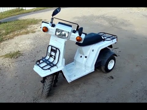 Видео: РЕМОНТ HONDA GYRO X
