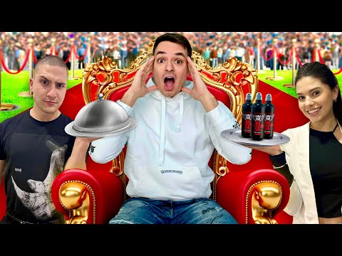 Видео: ПРИЯТЕЛИТЕ МИ СТАВАТ СЛУГИ НА ФЕН СРЕЩА ЗА 100 ХИЛЯДИ АБОНАТА!