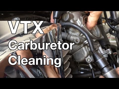 Видео: Инструкция: чистка карбюратора Honda VTX 1300, часть 1