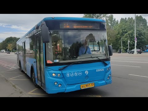 Видео: 🔵Автобус с6. Юрловский проезд — Юрловский проезд [ЛиАЗ-5292.22]