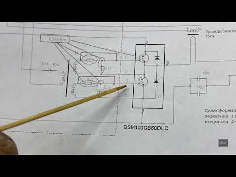 Видео: Ремонт Aiken Weld MWA 180/3,2 . Замена IGBT модуля на транзисторы.